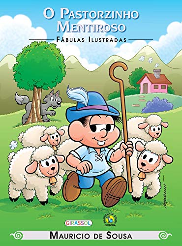 Ler Turma da Mônica - Fábulas Ilustradas - O Pastorzinho Mentiroso, do autor Mauricio de Sousa