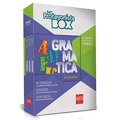Ler Ser Protagonista. Gramática - Box, do autor Marianka Gonçalves Santa- Bárbara Ler Ser Protagonista. Gramática - Box, do autor Marianka Gonçalves Santa- Bárbara
