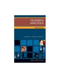 Filosofia analítica, do autor Danilo Marcondes