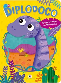 Diplodoco: 4 Quebra-cabeças com 6 Peças Cada, do autor Ciranda Cultural