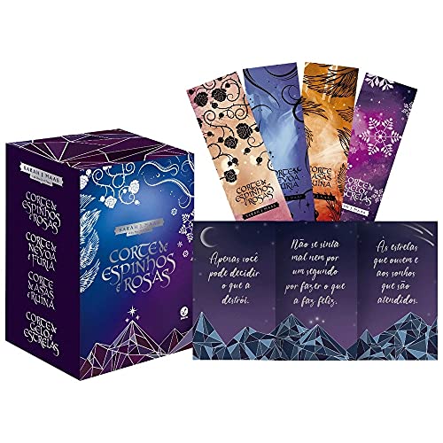 Ler Box Corte De Espinhos E Rosas 4 Volumes (acompanha Cards E Marcadore, do autor Sarah J. Maas