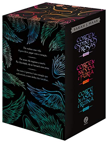 Ler Box - Corte de Espinhos e Rosas - 3 Livros, do autor Sarah J. Maas Ler Box - Corte de Espinhos e Rosas - 3 Livros, do autor Sarah J. Maas
