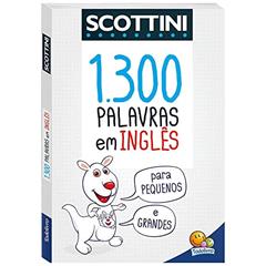 Scottini 1300 Palavras em Inglês, do autor Ana Cristina de Mattos Ribeiro
