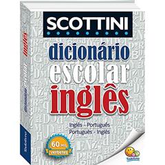 Scottini - Dicionário de Inglês - 60 mil verbetes (Capa Plástica), do autor ALFREDO SCOTTINI