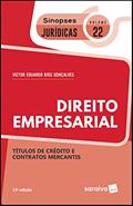 Ler Coleção Sinopses Jurídicas -Direito Empresarial - Títulos de Crédito e Contratos Mercantins - v. 22, do autor Victor Eduardo Rios Gonçalves Ler Coleção Sinopses Jurídicas -Direito Empresarial - Títulos de Crédito e Contratos Mercantins - v. 22, do autor Victor Eduardo Rios Gonçalves
