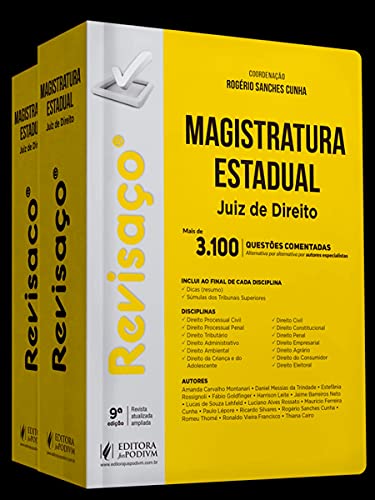 Ler Revisaço - Magistratura Estadual - Juiz De Direito - 9ª Edição (2021), do autor Rogerio Sanches Cunha