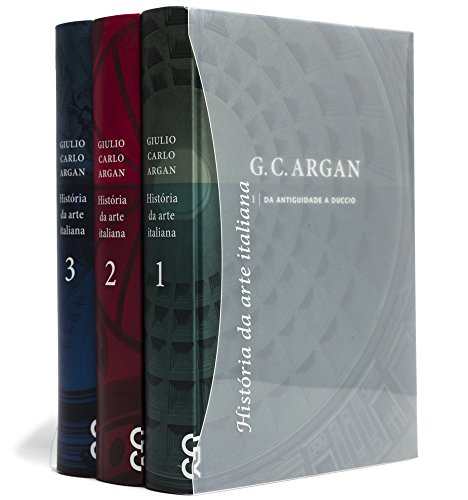 Ler História da Arte Italiana - 3 Volumes, do autor Giulio Carlo Argan
