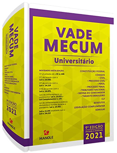 Ler Vade mecum: Universitário, do autor Editoria Jurídica da Editora Manole