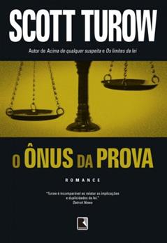 O ônus da prova, do autor Scott Turow