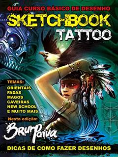 Guia curso básico de desenho - Sketchbook: Sketchbook Tattoo, do autor On Line Editora