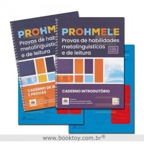 Ler PROHMELE PROVAS DE HABILIDADES METALINGUISTICAS E DE LEITURA, 2 VOLS., do autor VERA LÚCIA ORLANDI CUNHA SIMONE APARECIDA CAPELLINI