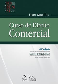 Curso de direito comercial, do autor Fran Martins