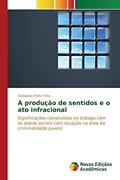 Ler A produção de sentidos e o ato infracional: Significações construídas no diálogo com os atores sociais com atuação na área da criminalidade juvenil, do autor Porto Filho Clodoaldo