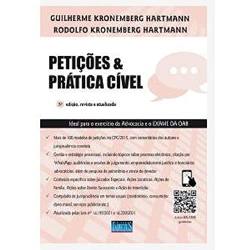 Ler Petições e Prática Cível - 5ª ed., do autor Guilherme Kronemberg Hartmann; Rodolfo Kronemberg Hartmann