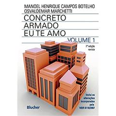 Concreto Armado - Eu te amo (Volume 1), do autor Manoel Henrique Campos Botelho; Osvaldemar Marchetti