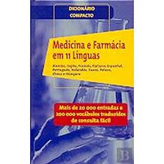 Medicina e Farmácia em 11 Línguas - Dicionário Compacto, do autor Estampa