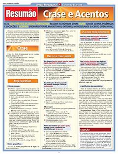 Crase e Acentos, do autor Eduardo Martins