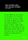 Ler Não vou falar sobre isto, mas por exemplo (Formas Breves), do autor Luci Collin Ler Não vou falar sobre isto, mas por exemplo (Formas Breves), do autor Luci Collin