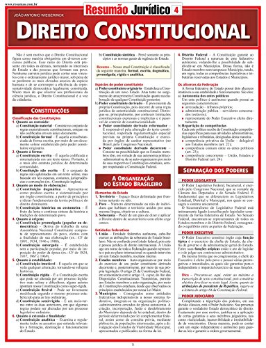 Ler Direito Constitucional, do autor João Antônio Wiegerinck