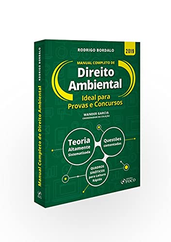 Ler Manual completo de Direito Ambiental - 1ª edição - 2019: Ideal Para Provas e Concursos, do autor Rodrigo Bordalo