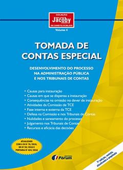 Tomada de contas especial, do autor Jorge Ulisses Jacoby Fernandes