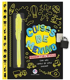 Coisas de menino - Proibido para meninas: Com uma caneta de tinta invisível, do autor Emily Ford