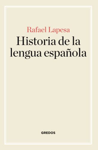 Ler Historia de la lengua española, do autor Rafael Lapesa Melgar