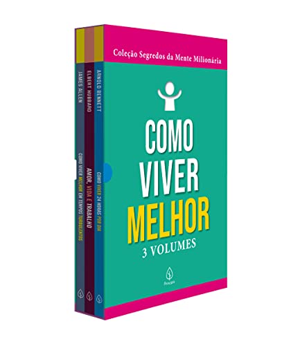 Ler Box Como viver melhor, do autor Arnold Bennett; Elbert Hubbard; James Allen Ler Box Como viver melhor, do autor Arnold Bennett; Elbert Hubbard; James Allen