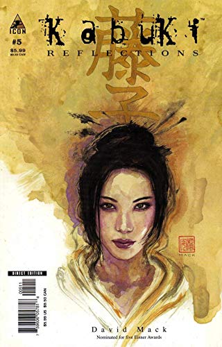 Ler Kabuki: Reflections #5, do autor David W. Mack