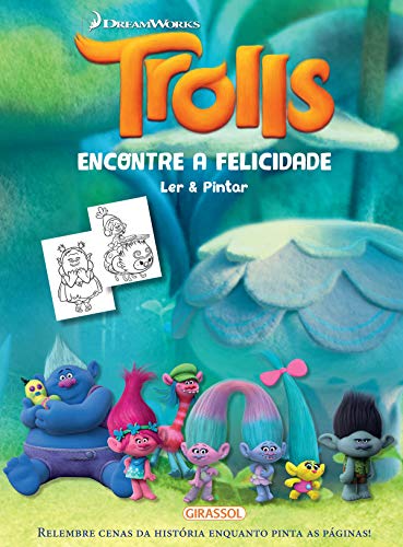Ler Trolls Ler e Pintar - Encontre a Felicidade, do autor Dreamworks Ler Trolls Ler e Pintar - Encontre a Felicidade, do autor Dreamworks