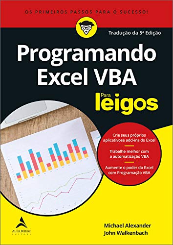 Ler Programando Excel VBA para leigos, do autor Michael Alexander; John Walkenbach