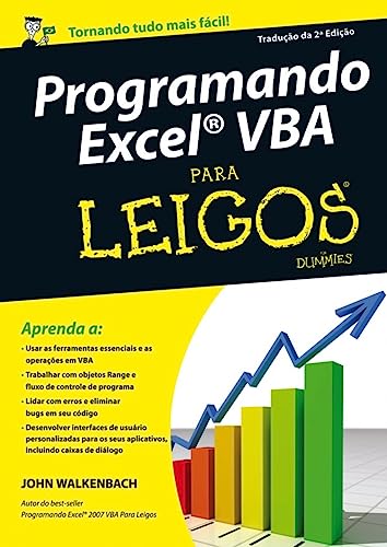 Ler Programando Excel vba Para Leigos, do autor John Walkenbach