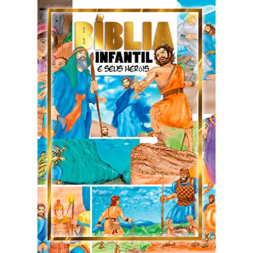 Ler Bíblia Infantil e seus heróis - Capa brochura impressa, do autor Marcelo Fonseca