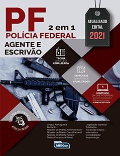 Polícia Federal: Agente e Escrivão - Edital 2021, do autor Equipe Alfacon