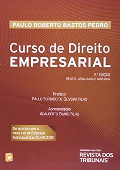 Curso de Direito Empresarial, do autor Paulo Roberto Bastos Pedro