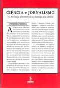 Ler Ciência e jornalismo: da herança positivista ao diálogo dos afetos, do autor Cremilda Medina