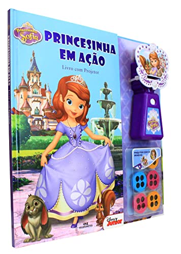 Ler Princesinha Sofia: Princesinha em Ação - Livro com projetor, do autor Disney Ler Princesinha Sofia: Princesinha em Ação - Livro com projetor, do autor Disney
