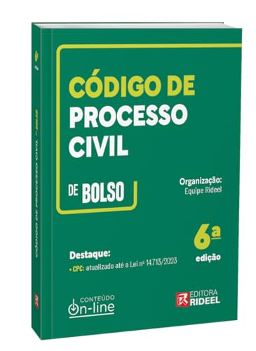 Ler Código de Processo Civil - 6ª Edição (2024), do autor EQUIPE RIDEEL
