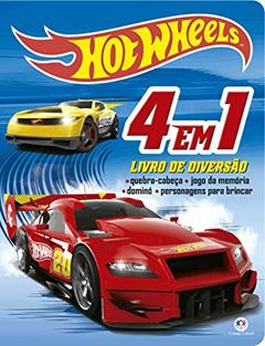 Hot Wheels - 4 em 1 - Livro de diversão, do autor Ciranda Cultural