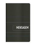 Ler Bíblia a Mensagem - Capa Luxo Preta e Cinza, do autor Eugene H. Peterson
