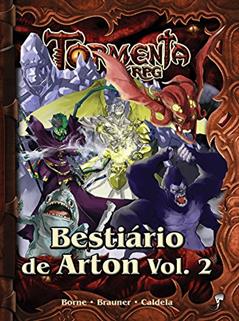 Bestiário de Arton - Volume 2, do autor Lucas Borne; Gustavo Brauner