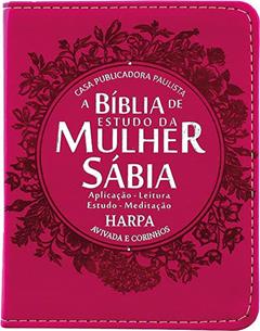 Bíblia da Mulher Sábia Versão Para Bolsa - Buquê - (Pink), do autor Cpp