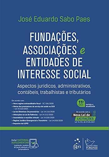 Ler Fundações, Associações e Entidades de Interesse Social, do autor José Eduardo Sabo Paes
