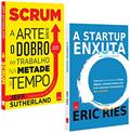 Ler Scrum + A Startup Enxuta - Kit Exclusivo com 2 Volumes, do autor Eric Ries; Jeff Sutherland Ler Scrum + A Startup Enxuta - Kit Exclusivo com 2 Volumes, do autor Eric Ries; Jeff Sutherland