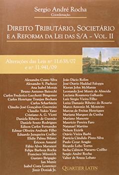 Direito Tributário, Societário e a Reforma da Lei das S/A - Volume 2, do autor Sérgio André Rocha