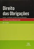 Ler Direito das Obrigações: Introdução - Da Constituição das Obrigações (Volume 1), do autor Luís Manuel Teles de Menezes Leitão Ler Direito das Obrigações: Introdução - Da Constituição das Obrigações (Volume 1), do autor Luís Manuel Teles de Menezes Leitão