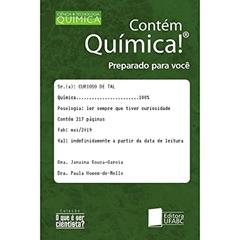Contém Química! Preparado Para Você, do autor Paula Homem de Mello; Janaina de Souza Garcia