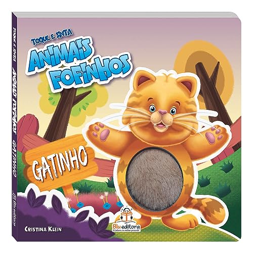 Ler Toque e Sinta Animais Fofinhos - Gatinho, do autor Cristina Klein