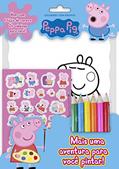 Ler Peppa Pig - Colorindo com adesivos: Mais uma aventura para você pintar!, do autor On Line Editora