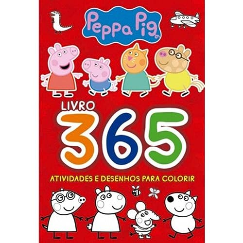 Ler Peppa Pig Livro 365 Atividades e Desenhos para Colorir, do autor On Line Editora